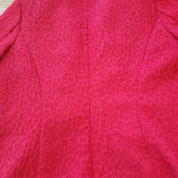 Chico's size 0 red jacket - Picture 6 of 6
